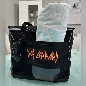 Def Leppard Insulated Cooler Bag NWOT